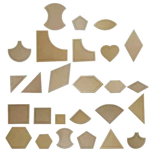 3Ensembles Règles Acryliques Patchwork Outils DIY Couture Transparent