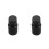 2Pièces Mini Cric À Vis Réglable Acier Noir Support Lourd Pour Maison 4