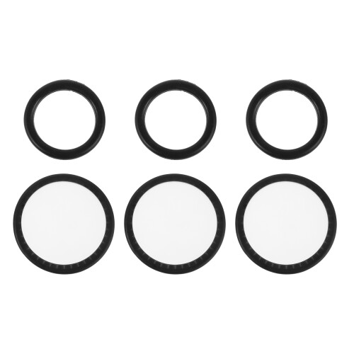 1Ensemble Pièces Détachées Stéthoscope Diaphragme Noir Pour Réparation