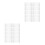 20Pièces Bases De Sac Rectangle Transparent Pour Crochet DIY 6