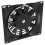 2Pièces Ventilateur Refroidisseur Huile Noir Installation Facile 2
