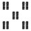 10Pièces Crampons Traction Chaussures Hiver Grip Renforcé 8