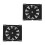 2Pièces Ventilateur Refroidisseur Huile Noir Installation Facile 8