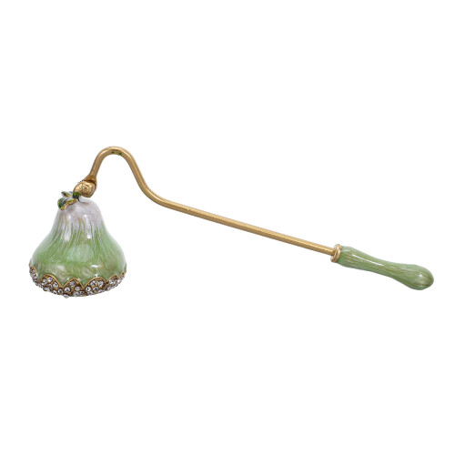 5Pièces Extincteur Zinc Vert Manche Long Rustique Snuffer 1