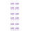 30Pièces Épingles Patte D'animal Violet Design Pour Tableau 7