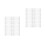 20Pièces Bases De Sac Rectangle Transparent Pour Crochet DIY 5
