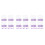 30Pièces Épingles Patte D'animal Violet Design Pour Tableau 5