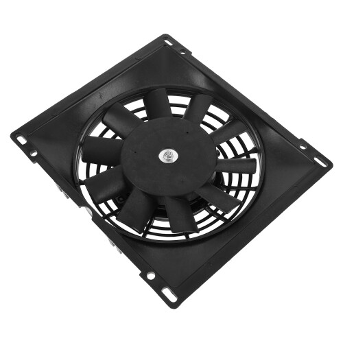 2Pièces Ventilateur Refroidisseur Huile Noir Installation Facile 2