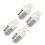 4Pièces Adaptateur Douille Lampe Pièce Blanc Installation Rapide 7