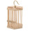 3Pièces Boîte D'élevage Insectes Bambou Khaki Cage D'observation Aérée 2