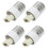 4Pièces Adaptateur Douille Lampe Pièce Blanc Installation Rapide 6