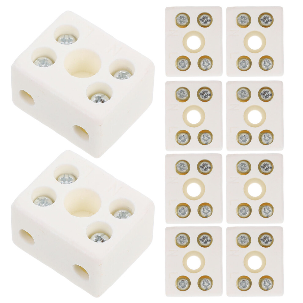 50Pcs High Temp Ceramic Wire Terminal Blocks Alloy Electric Connectors-image-OPC-PRMVK9T-NEW