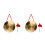 2Sets Durable Gong with Hammer Ergonomic Handle Percussion 5