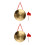 2Sets Durable Gong with Hammer Ergonomic Handle Percussion 3