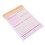 4Pcs Budget Planner Notepad Multi Color Paper Coil Binding Organizer 2