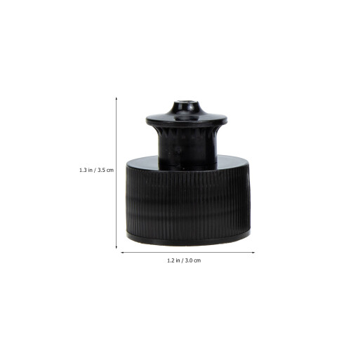 40Pcs Portable Plastic Sports Bottle Caps Reusable Push Pull Water Lid 1