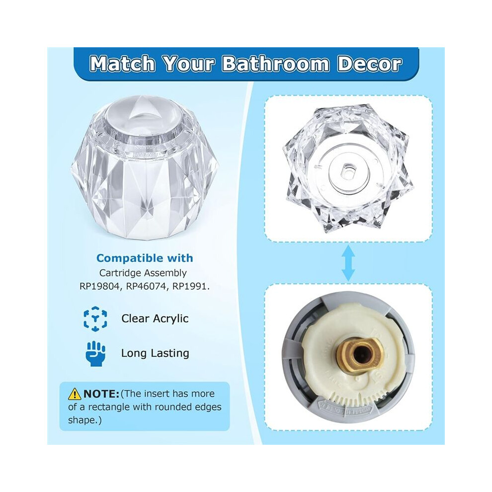 Shower Faucet Handle Replacement For H71, Shower Handle For Delta Faucet Single Handle Tub Faucets,Shower Knob 4712551384619