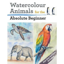 Watercolour Animals for the Absolute Beginner by Matthew Palmer Paperb