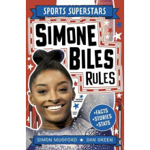 Sports Superstars Simone Biles Rules by Simon Mugford Paperback Book