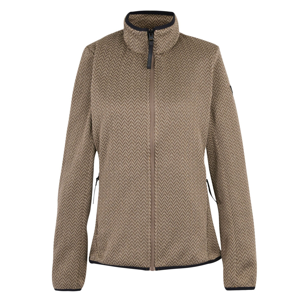 Regatta (20 Uk, Mocha/Soft Taupe) Womens/Ladies Elzie Full Zip Fleece Jacket