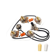 New Prewired Guitar Wiring Harness Kit 2T2V 500K 0.047uF 3 Way  Circuit for SG Guitar Parts Replacement