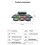 Electronic Drums Silicone Drum Set Hand Roll Drum Set Dual Built-in Speakers Battery Powered Drums EU Plug 10