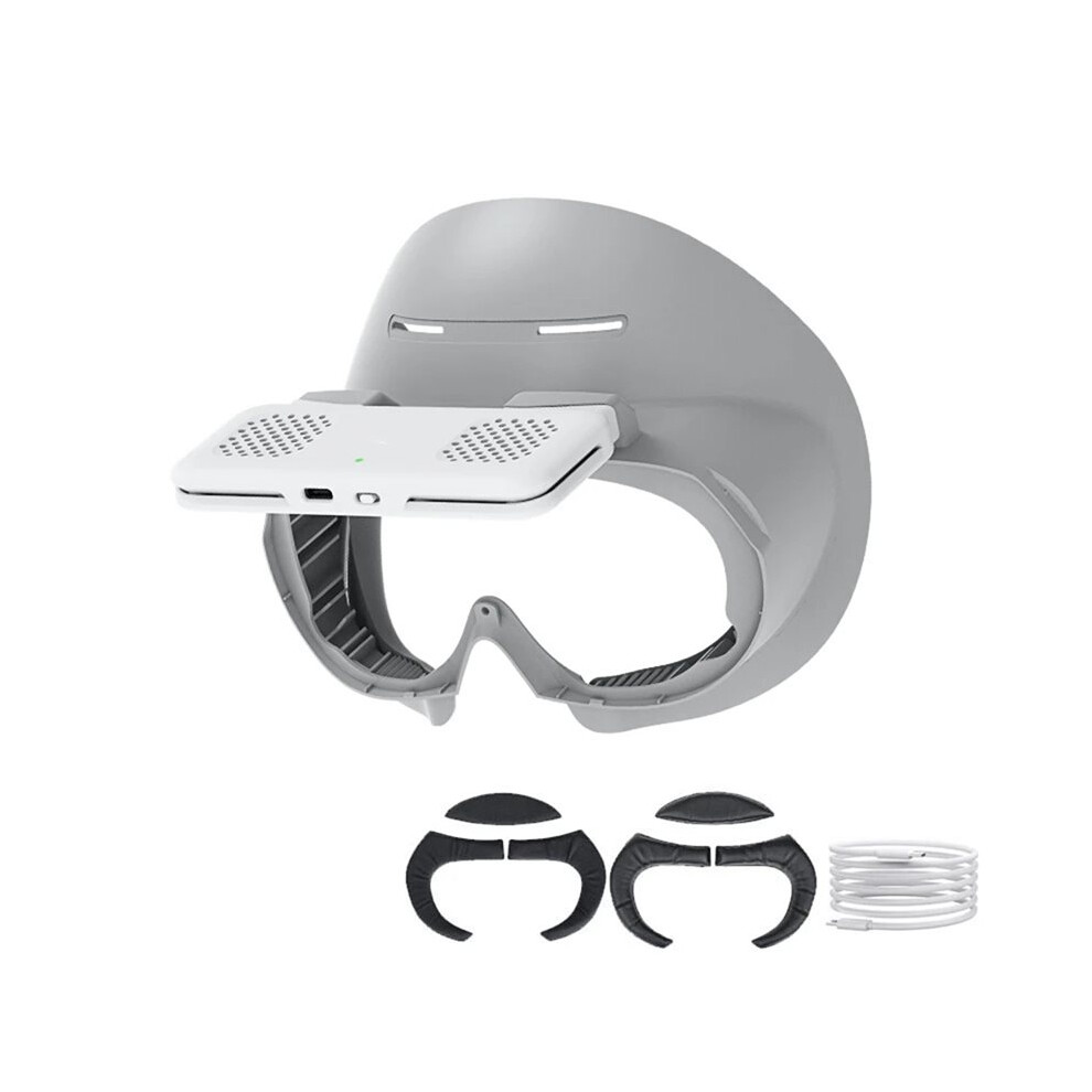 Vr Face Cover For 4 Facial Interface With Radiator Cool Mask Widen Face Pad Replacement For Pico4 Ultra Accessories 4714250172788
