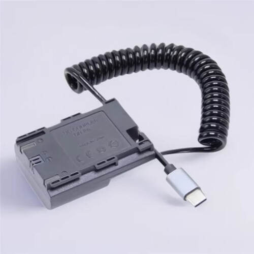 ACK-E6 DR-E6 USB-C Adapter LP-E6 LP-E6N Dummy Battery Power Supply Kit for   R R5 R6 R7 80D 70D 60D 90D Camera 2
