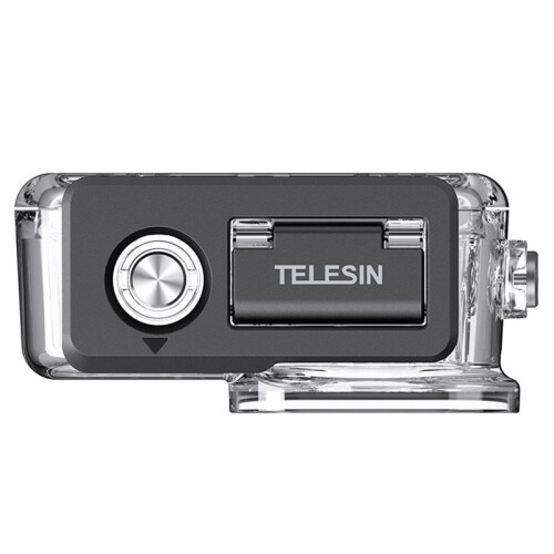 TELESIN Waterproof Case and Floating Stick Combo for  Action 6, 60M/196FT Deep Diving Capability 1