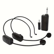 2.4G Mic System Long Range Wireless Microphone System Handheld Mic 2 in 1 for Teaching Stage Performers