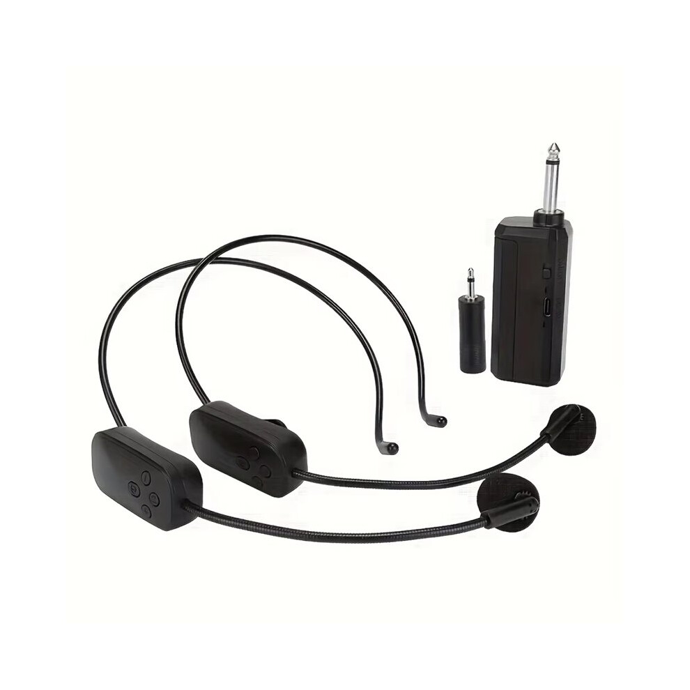 2.4G Mic System Long Range Wireless Microphone System Handheld Mic 2 In 1 For Teaching Stage Performers 4713132289033