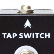 MOSKY Effect Pedal Tap Tempo  Pedal 1/4" Tap  Footswitch Guitarra Single Tap Delay Full Metal Efect