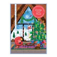 Joy Laforme Cozy Cabin Greeting Card Puzzle by Joy Laforme Other Book