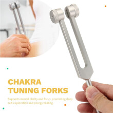 Tuning Fork Set 128Hz 256Hz 512Hz 432Hz with Activator for Healing,Sound Therapy,Keep Body Style 2