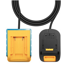 Battery Extension Cord Tool for  18v Lithium Batteries and Tools Cable Length 1.5M with Hook