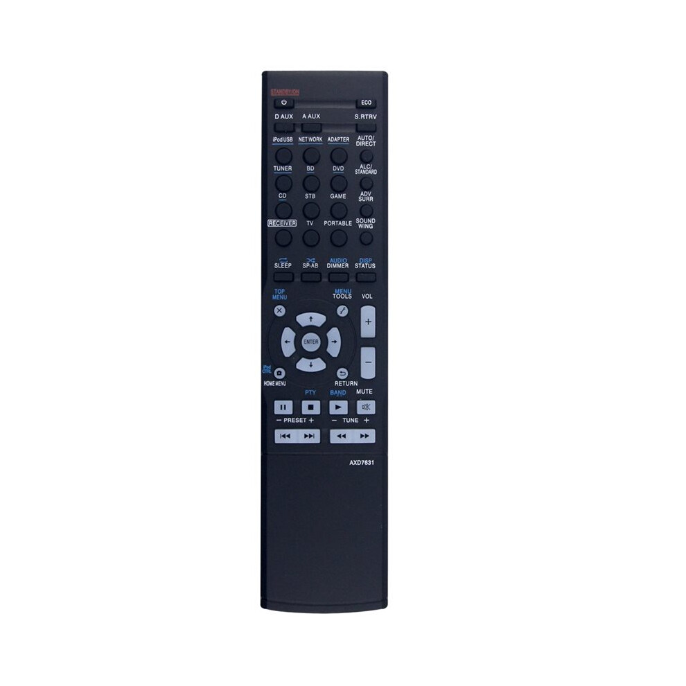 Replace Axd7631 Remote For Av Receiver Vsx-S300 Vsx-S310 Vsx-S300-S Vsx-S500-S Vsx-S500-K Vsx-S300-K/Syxcn8 6032940019419