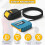 Battery Extension Cord Tool for  18v Lithium Batteries and Tools Cable Length 1.5M with Hook 8