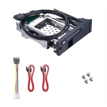 Dual Bay 3.5" 2.5" for  III Hard Drive HDD & SSD Tray Caddy Internal Mobile Rack Enclosure Docking Station,USB 3.0
