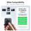 AMAGISN BT5.1 Selfie Remote Controller for  OSM0 360 Action 6 5 Pro Action Camera  Remote Control for Smartphone 10
