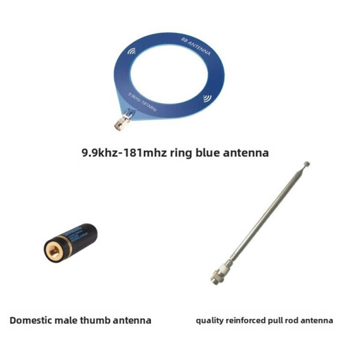 Thumb Antenna Doughnut Antenna Pull Rod Antenna for ATS  SI4732 Radio 2