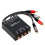4CH Audio Isolator Professional RCA Audio Noise Filter 4 Channels RCA Ground Loop Isolator Accessories 6