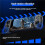 D6mini Wireless Gaming Stretching Controller for /PC/Android/IOS Hall Joysticks Foldable Type-C Gamepad A 3