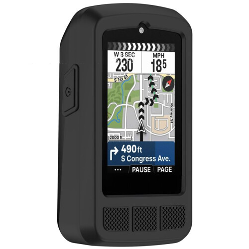 Silicone Soft Protective Case Screen Protector Film Cover for Wahoo ELEMNT BOLT 3 Bike Computer Accessories 2