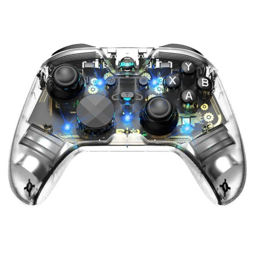 G6Pro RGB Wireless Game Controller for / 2/IOS/Android  Double Hall Trigger Gamepad