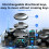 G6Pro RGB Wireless Game Controller for / 2/IOS/Android  Double Hall Trigger Gamepad 6