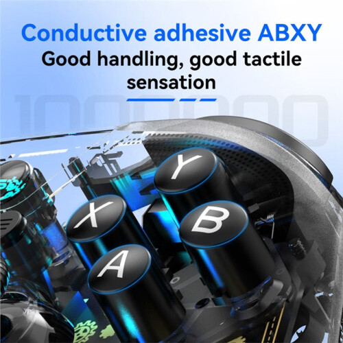 G6Pro RGB Wireless Game Controller for / 2/IOS/Android  Double Hall Trigger Gamepad 1