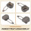 Bicycle Computer Speed Sensor Bike Silica Gel Protective Case Cover Compatible for  Speed Sensor,1 Pcs 3