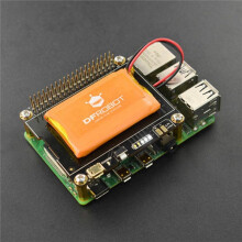 DFRobot UPS Power Expansion Board for Raspberry Pi UPS HAT (V2.0)