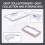 For Cecotec Conga 999/Cecotec Conga M10 Kilgone G20 Robot Vacuum Cleaner Dustbin Dust Box 6