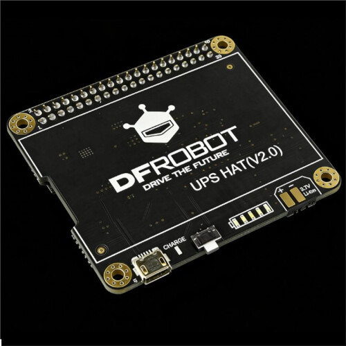 DFRobot UPS Power Expansion Board for Raspberry Pi UPS HAT (V2.0) 2